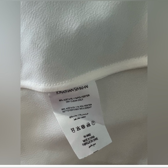 Jonathan Simkhai SIGNATURE NELLIE SLIP DRESS - Picture 6 of 6